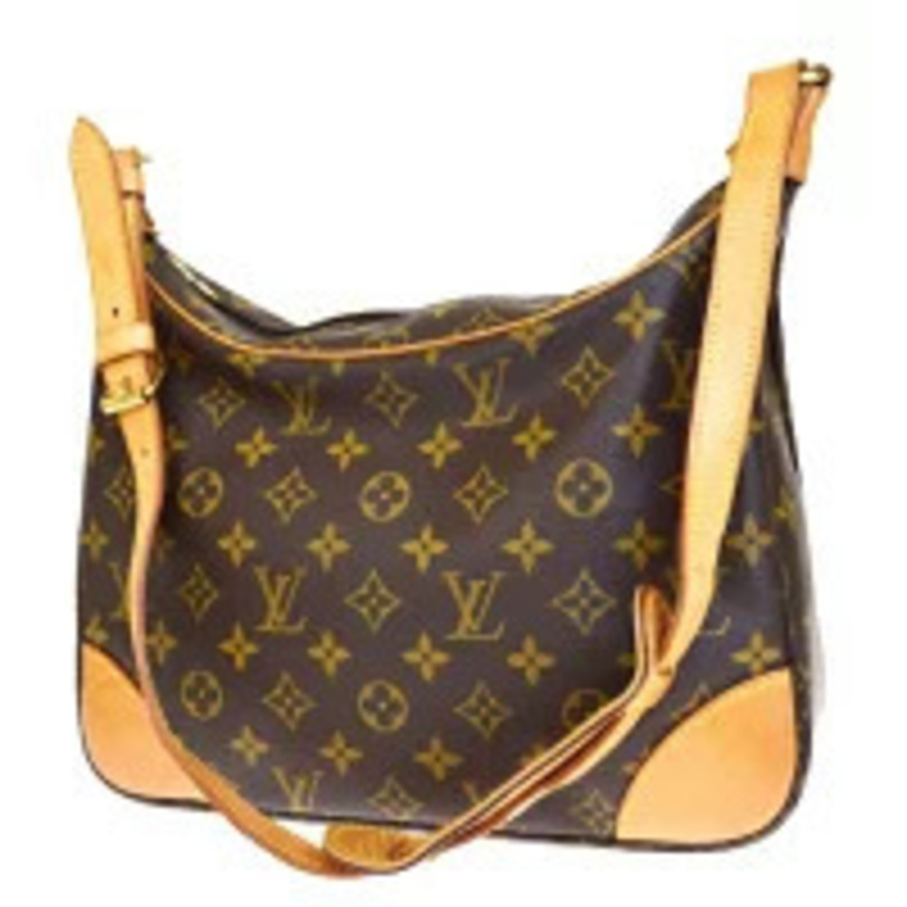 Louis Vuitton Boulogne Shoulder Bag Monogram Leather